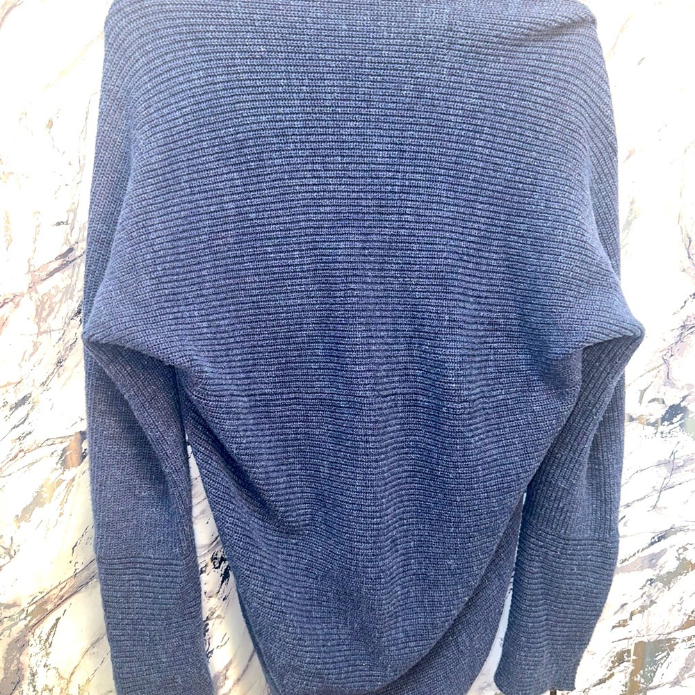 Vintage Y2K Banana Republic BOHO style Butterfly 1/4 zip sleeve cardigan women L - Picture 6 of 7